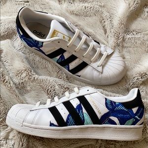 embroidered adidas superstars